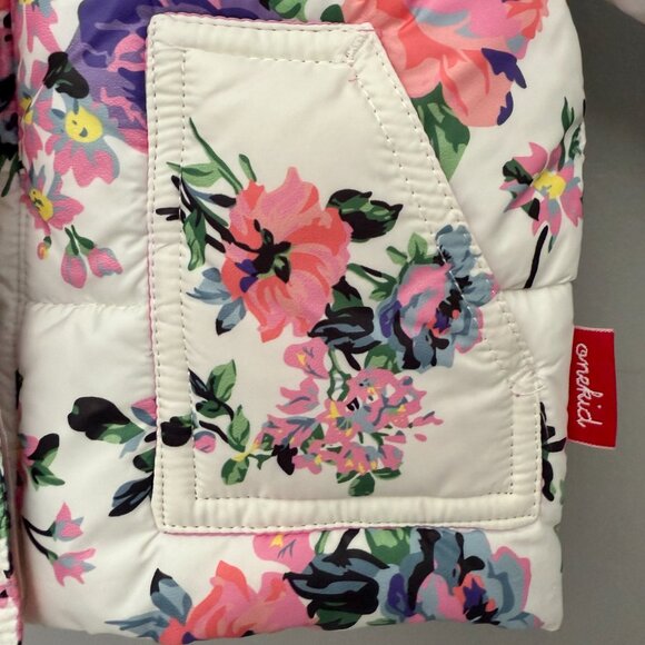 One Kid Vegan Road Coat in Floral Print Size 12 mos - Picture 3 of 11